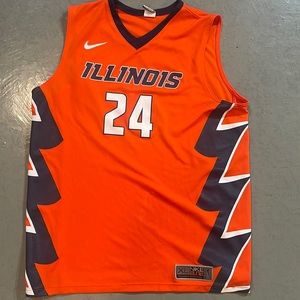 Nike Elite Illinois basketball Jersey